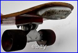 Vintage 1970s G&S FibreFlex TeamRider Wood Skate Skateboard Tracker Power Pivot