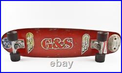 Vintage 1970s G&S FibreFlex TeamRider Wood Skate Skateboard Tracker Power Pivot