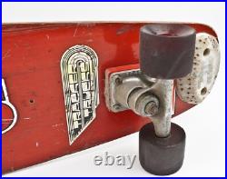 Vintage 1970s G&S FibreFlex TeamRider Wood Skate Skateboard Tracker Power Pivot