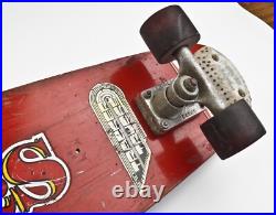Vintage 1970s G&S FibreFlex TeamRider Wood Skate Skateboard Tracker Power Pivot