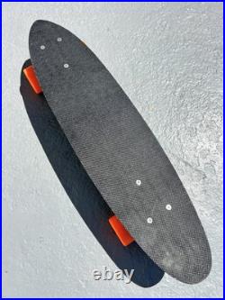 Vintage 1970s KONA skateboard 24 Track Force trucks & Powerflex 5 wheels NJ G&S
