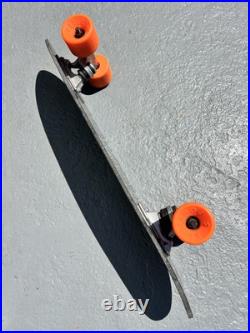 Vintage 1970s KONA skateboard 24 Track Force trucks & Powerflex 5 wheels NJ G&S