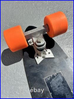 Vintage 1970s KONA skateboard 24 Track Force trucks & Powerflex 5 wheels NJ G&S