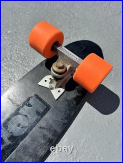 Vintage 1970s KONA skateboard 24 Track Force trucks & Powerflex 5 wheels NJ G&S
