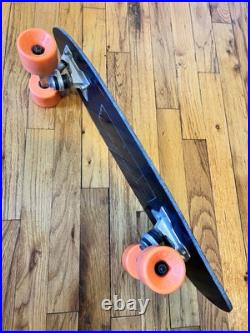 Vintage 1970s KONA skateboard 24 Track Force trucks & Powerflex 5 wheels NJ G&S