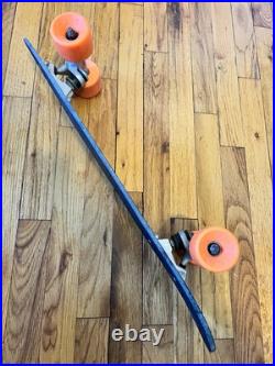 Vintage 1970s KONA skateboard 24 Track Force trucks & Powerflex 5 wheels NJ G&S