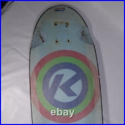 Vintage 1970s Kryptonics Foam/Fiberglass Skateboard 9.75