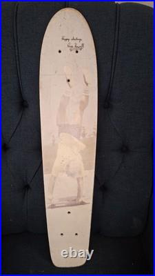 Vintage 1970s Skateboard Alluminum Deck Only Russ Howell