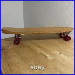 Vintage 1970s Wedge Tail Skateboard ACS 500 Trucks Wheels Original Mint Hobie