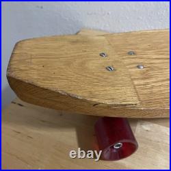 Vintage 1970s Wedge Tail Skateboard ACS 500 Trucks Wheels Original Mint Hobie