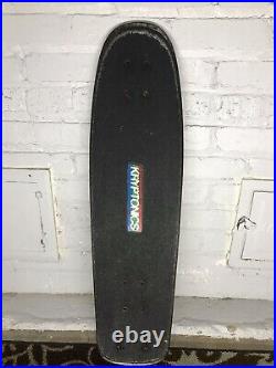 Vintage 1970s kryptonics foam core skateboard rare