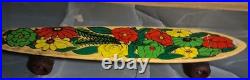 Vintage 1976 Duraflex floral Skateboard Universal Wheels Vintage 1976 Duraflex floral Skateboard Universal Wheels
