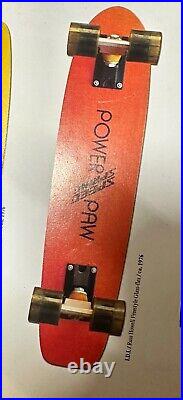 Vintage 1976 Russ Howell Freestyle Glass Flex Skateboard In The Skateboard Bible
