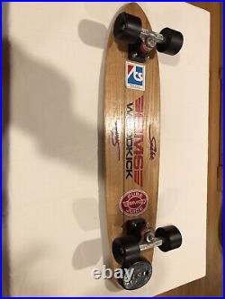 Vintage 1977 NOS SIMS Woodkick Skateboard