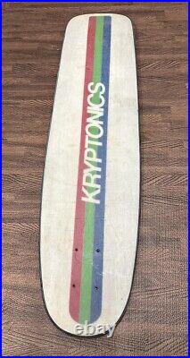 Vintage 1978 Rare Kyptonics Skateboard Deck Og