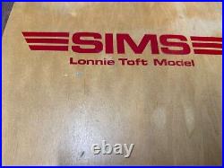 Vintage 1978 Sims Lonnie Toft Model 8 Wheel Skateboard Tracker Trucks