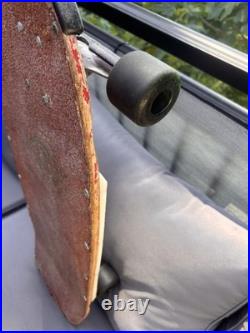 Vintage 1980 Duane Peters Skateboard (very Rare 8 Bar Version)