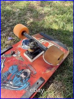 Vintage 1980 Powell Peralta Skull & Sword Complete Thunder Trucks Rat Bones NMB Vintage 1980 Powell Peralta Skull & Sword Complete Thunder Trucks Rat Bones NMB