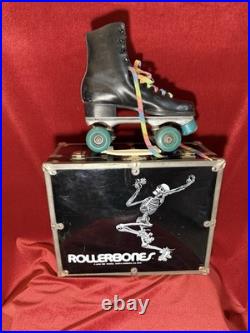 Vintage 1980 Powell Rollerbones Hard Case for Roller Skates Or Skateboards. Rare
