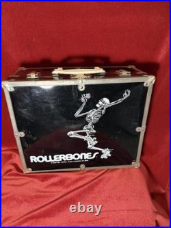 Vintage 1980 Powell Rollerbones Hard Case for Roller Skates Or Skateboards. Rare
