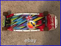 Vintage 1980 SIMS Complete Original Skateboard OG Independent Trucks OG Rat Bone