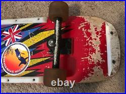 Vintage 1980 SIMS Complete Original Skateboard OG Independent Trucks OG Rat Bone