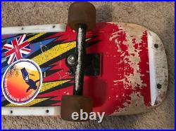 Vintage 1980 SIMS Complete Original Skateboard OG Independent Trucks OG Rat Bone