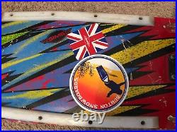Vintage 1980 SIMS Complete Original Skateboard OG Independent Trucks OG Rat Bone
