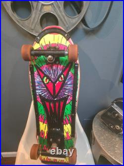 Vintage 1980's 1985 Variflex XP Series Skateboard Awesome Graphics Vintage 1980's 1985 Variflex XP Series Skateboard Awesome Graphics