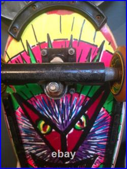 Vintage 1980's 1985 Variflex XP Series Skateboard Awesome Graphics Vintage 1980's 1985 Variflex XP Series Skateboard Awesome Graphics