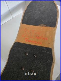 Vintage 1980's 1985 Variflex XP Series Skateboard Awesome Graphics Vintage 1980's 1985 Variflex XP Series Skateboard Awesome Graphics