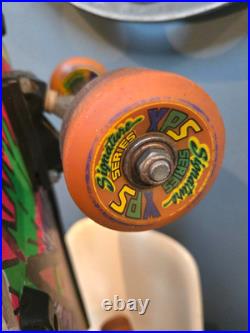 Vintage 1980's 1985 Variflex XP Series Skateboard Awesome Graphics Vintage 1980's 1985 Variflex XP Series Skateboard Awesome Graphics