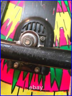 Vintage 1980's 1985 Variflex XP Series Skateboard Awesome Graphics Vintage 1980's 1985 Variflex XP Series Skateboard Awesome Graphics