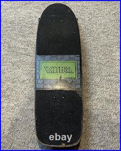 Vintage 1980's 1986 Valterra Gargoyle Complete Concave Skateboard