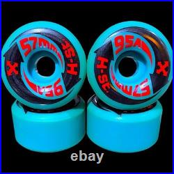 Vintage 1980's H-Street 57mm 95A Skateboard Wheels