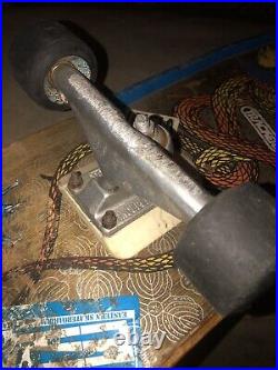 Vintage 1980's Lester Kasai Skateboard Independent Trucks Santa Cruz Wheels