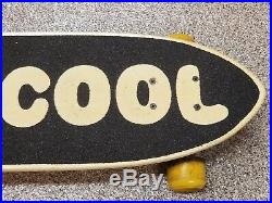 Vintage 1980's NASH JOE COOL Skateboard Old School Snoopy Woodstock Peanuts