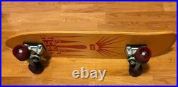 Vintage 1980's Nash Skateboard Wood Deck Original Park Trucks Red Wheels Mint
