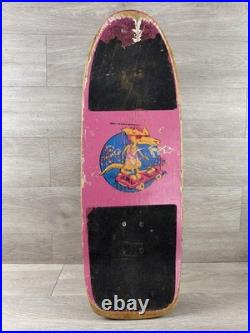 Vintage 1980's OFF THE WALL Skateboard Pink RARE