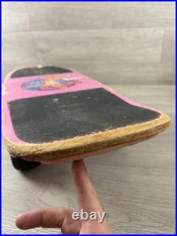 Vintage 1980's OFF THE WALL Skateboard Pink RARE