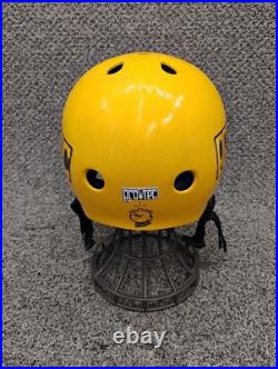 Vintage 1980's Pro-Tec Water Sports Helmet Model Yellow BMX Skateboarding USA