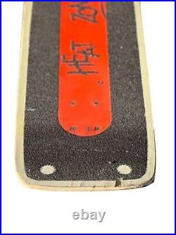 Vintage 1980's Radical Nash Heat Zone Red Skateboard Retro