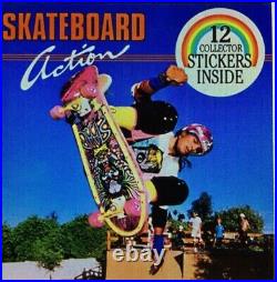 Vintage 1980's Sims Kevin Stabb Mad Scientist Skateboard