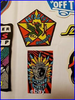 Vintage 1980's Skateboard Sticker Decal powell vans zorlac hosoi oj2 Santa Cruz