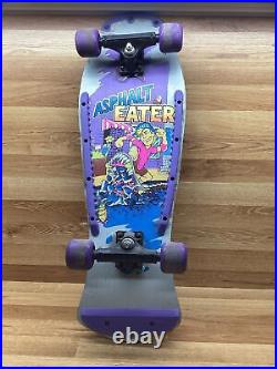 Vintage 1980's Valterra Asphalt Eater Skateboard Marty McFly OG Original