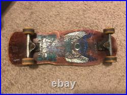Vintage 1980's original alva skateboard Tracker Trucks Tony Alva JIM MURPHY MURF