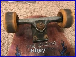 Vintage 1980's original alva skateboard Tracker Trucks Tony Alva JIM MURPHY MURF