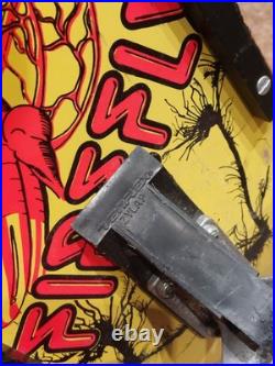Vintage 1980s Dominion Firefly Retro Complete Old School Skateboard Variflex DSC