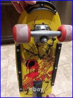 Vintage 1980s Dominion Firefly Retro Complete Old School Skateboard Variflex DSC