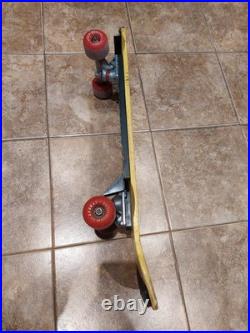 Vintage 1980s Dominion Firefly Retro Complete Old School Skateboard Variflex DSC